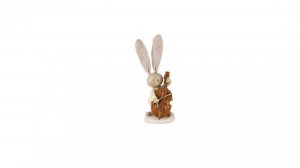 DK114327 Deco bunny met contrabas