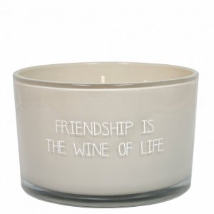 MF164314 sojakaars - friendship is the wine of life