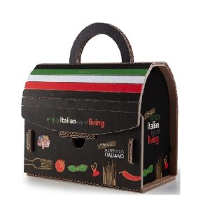 ZH192926 giftset XL pasta koffertje zwart
